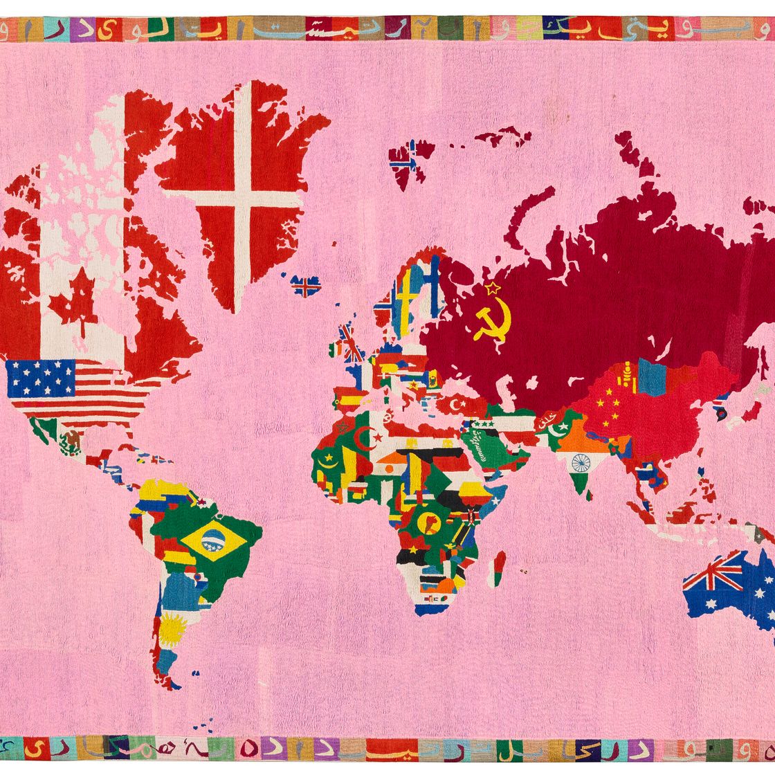 Alighiero Boetti — Карта, изображение 1