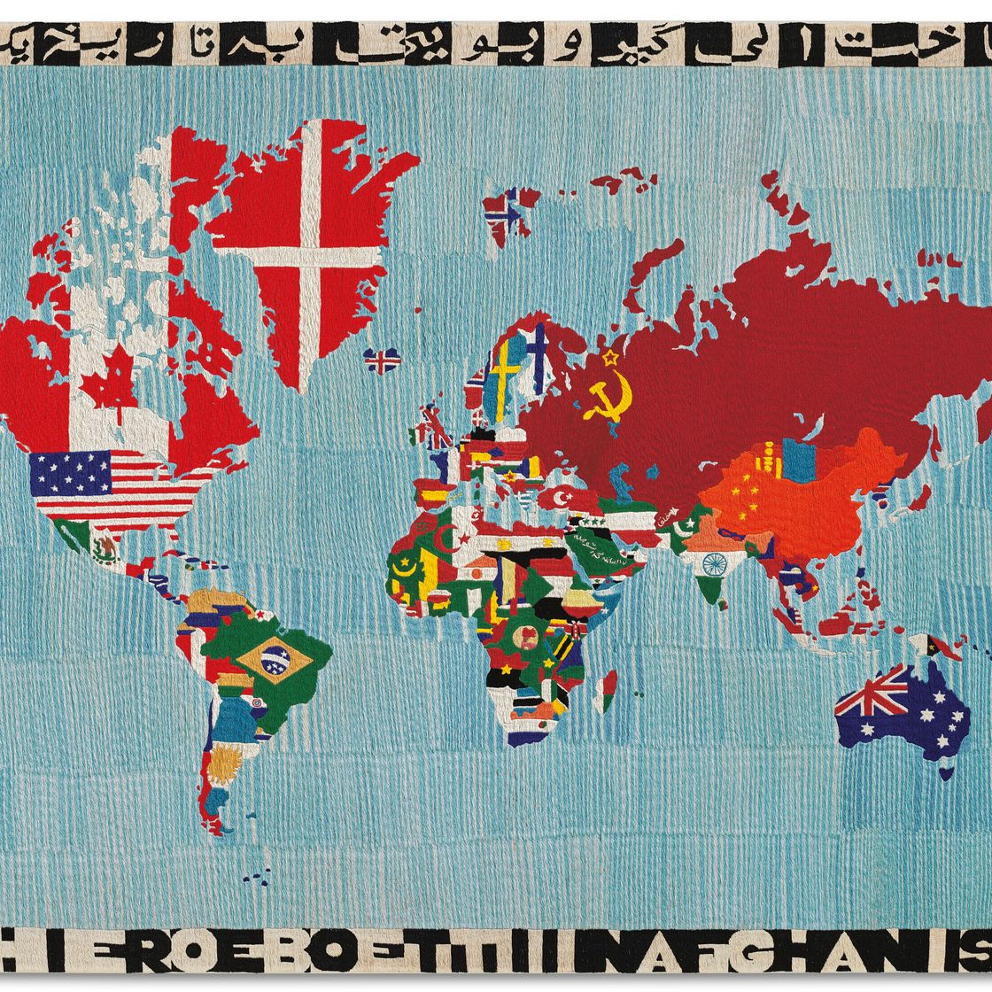 Alighiero Boetti — Карта, изображение 1
