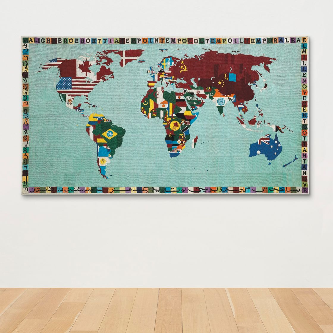Alighiero Boetti — Карта, изображение 2