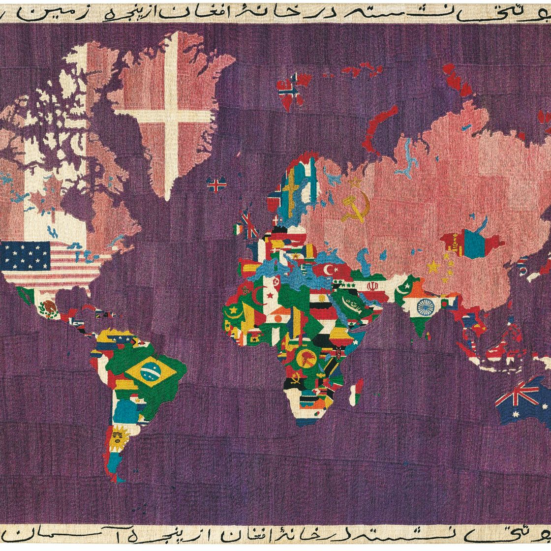 Alighiero Boetti — Mappa (Карта), изображение 1