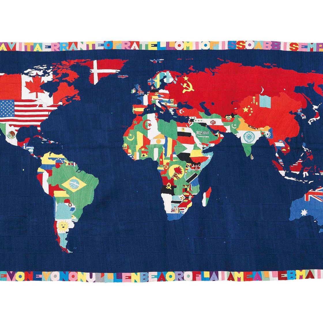 Alighiero Boetti — Карта