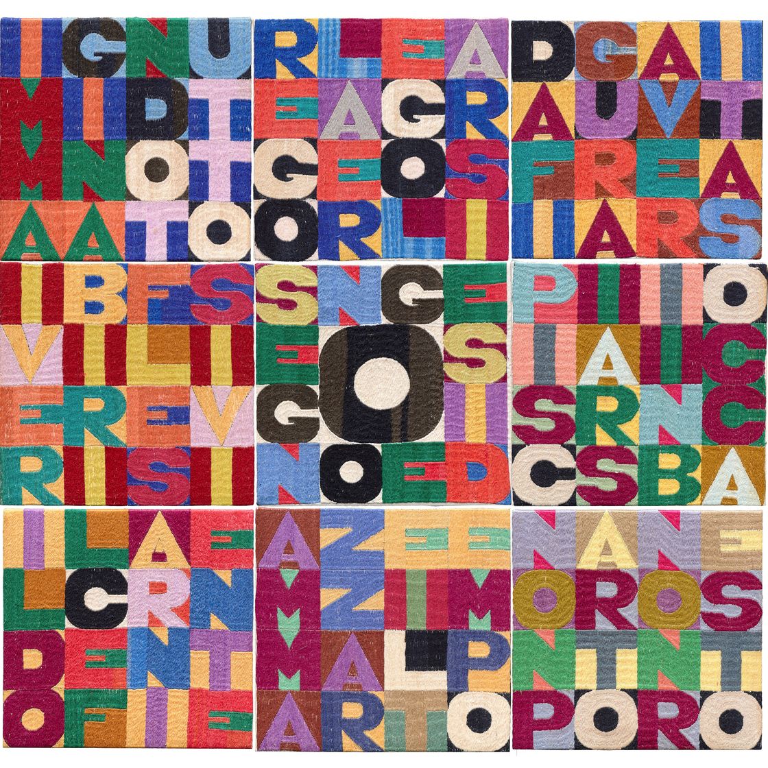 Alighiero Boetti — Сенца титоло (Сеньо и дисеньо)