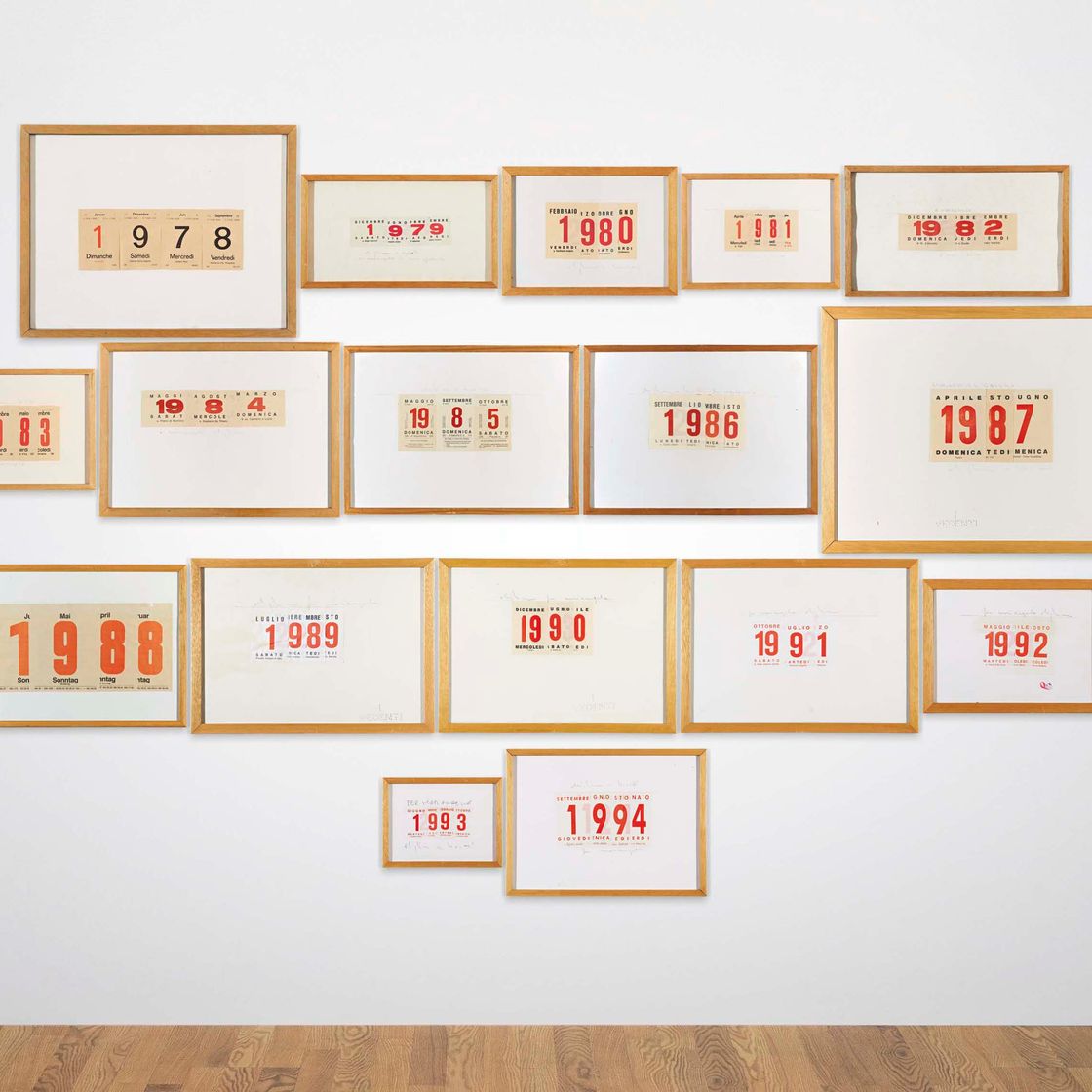 Alighiero Boetti — Календарь