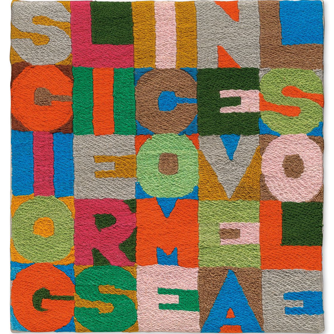Alighiero Boetti — Сциоглиерсы приходят почти одни (тают, как снег на солнце)., изображение 2