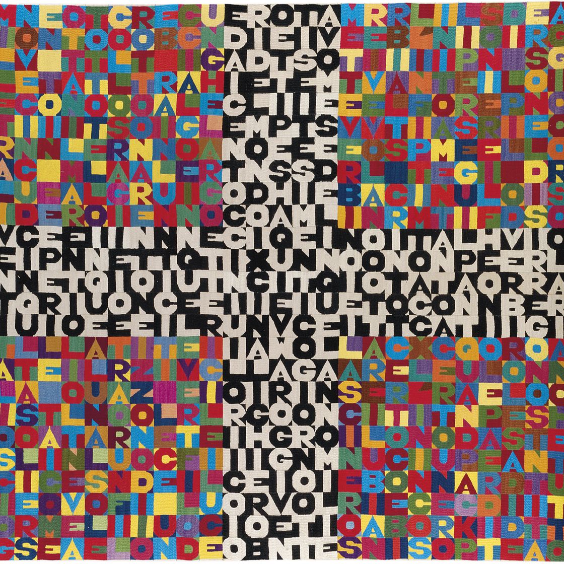 Alighiero Boetti — Оджи вентисейесимо, джорно дель Анно, тысячелетний житель тантотото