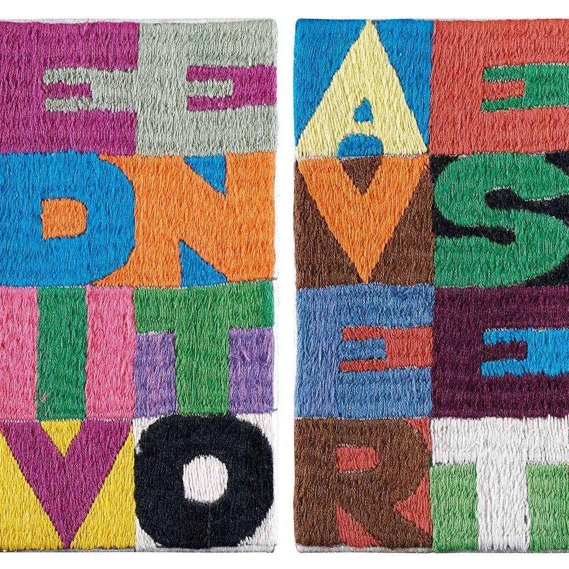 Alighiero Boetti — Лотерея из оперы "дуэль":
