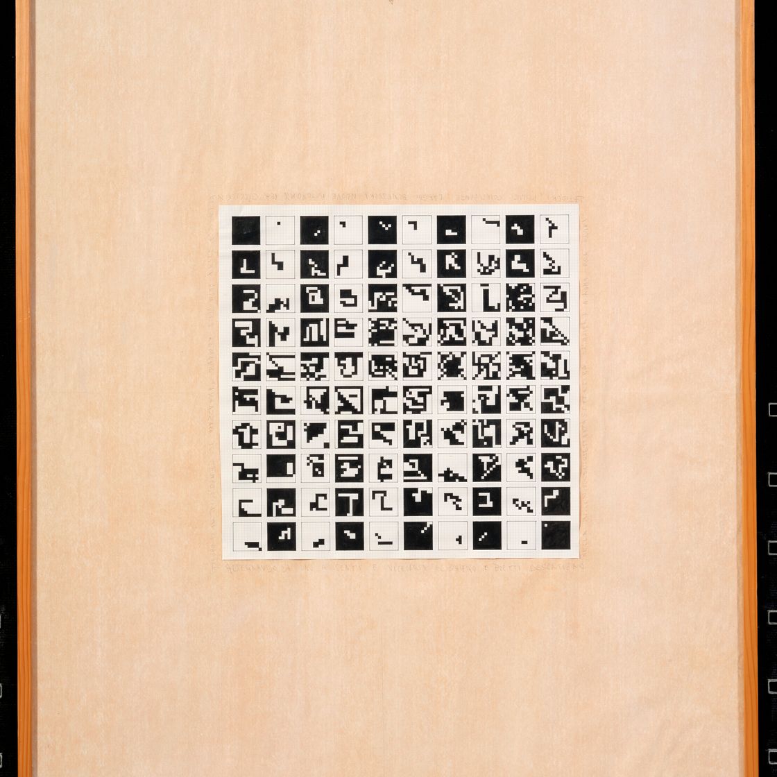 Alighiero Boetti — Здесь и сейчас (чередование мира в центре и наоборот), изображение 2