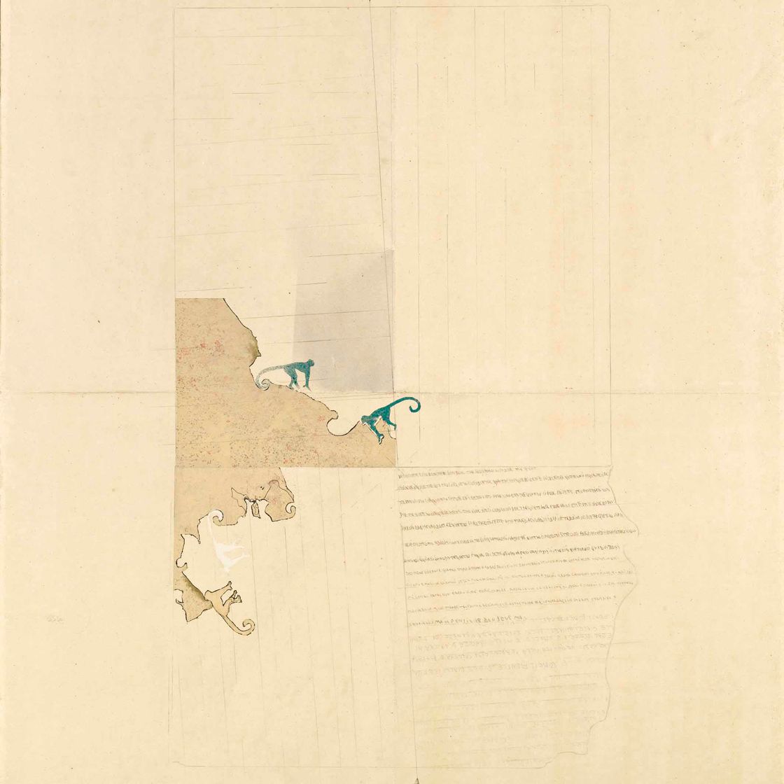 Alighiero Boetti — То здесь, то здесь (...это случилось в декабре, когда я был в Турине...) (Между мной и самим собой (...шестнадцатого декабря, одиннадцатого декабря, девять часов четыре минуты в Турине))
