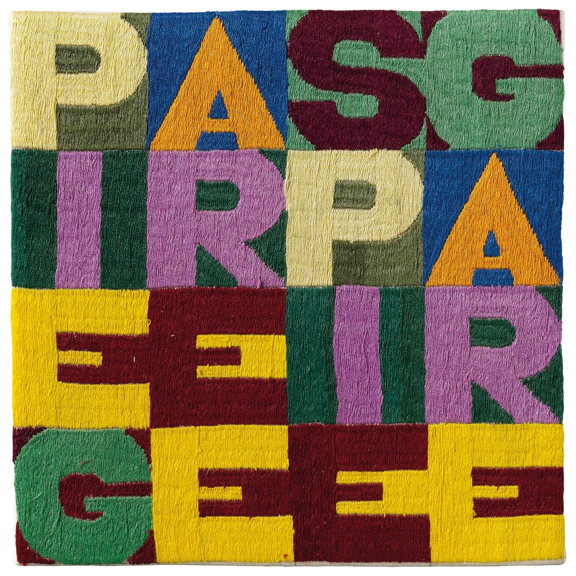 Alighiero Boetti — Лотерея из оперы "дуэль":, изображение 3