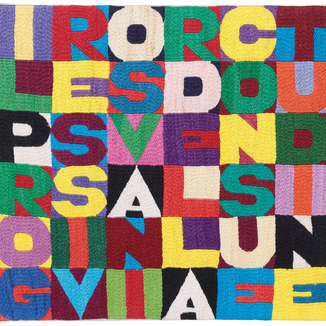 Alighiero Boetti — Постепенное избавление от привычки (Il progressivo svanir della consuetudine), изображение 1