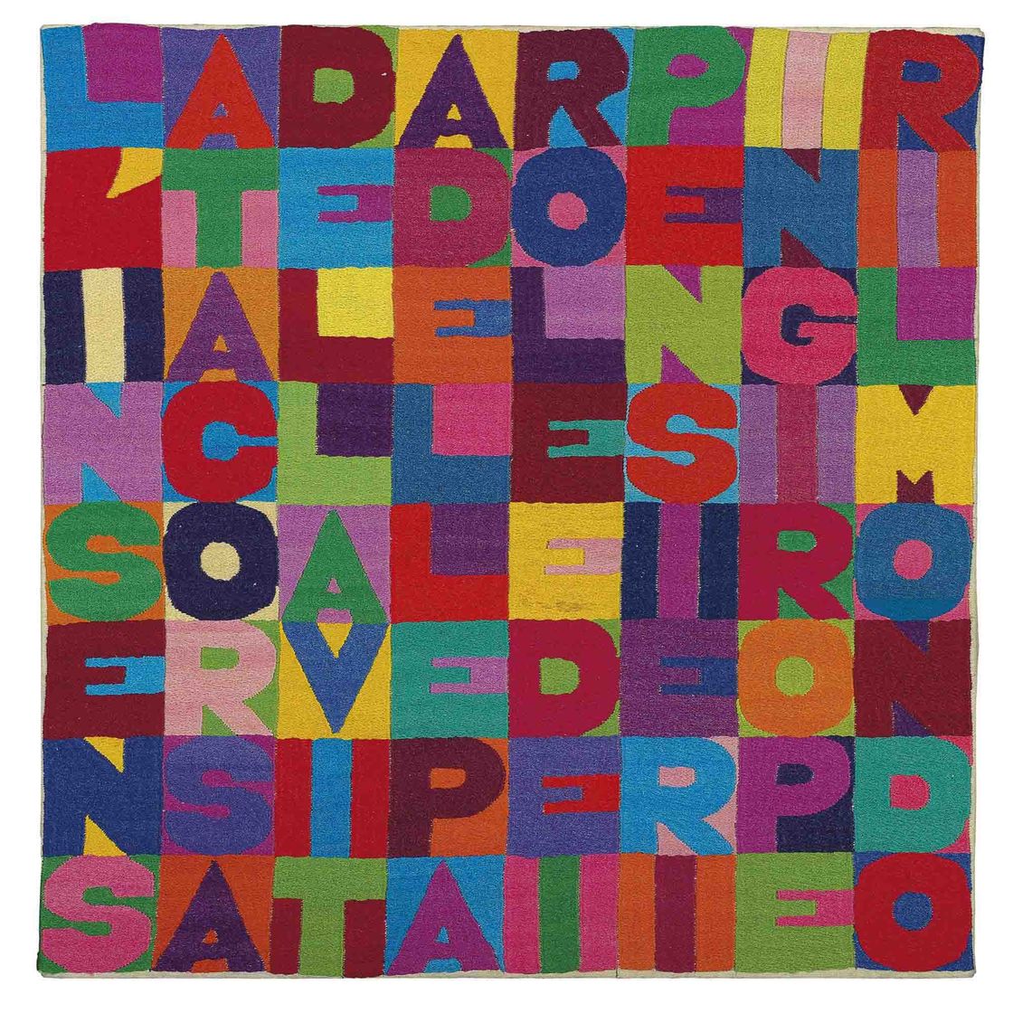 Alighiero Boetti — Студенческая жизнь в пансионате для пенсионеров на Джиро-пер-иль-Мондо
