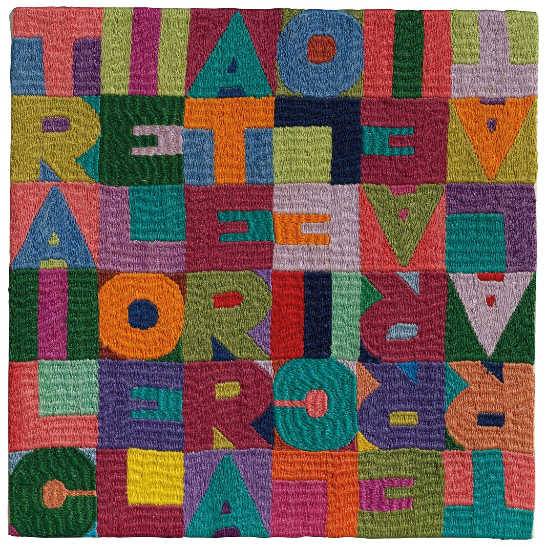 Alighiero Boetti — Тра-ла-терра и ее обитатели, тра-ла-терра и ее обитатели.