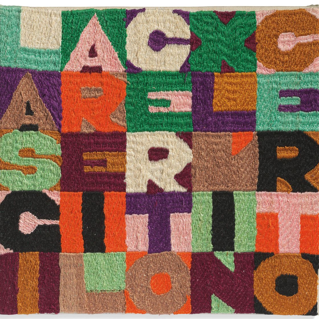 Alighiero Boetti — Ищи ответ на свой вопрос (Оставь определенное ради неопределенного).