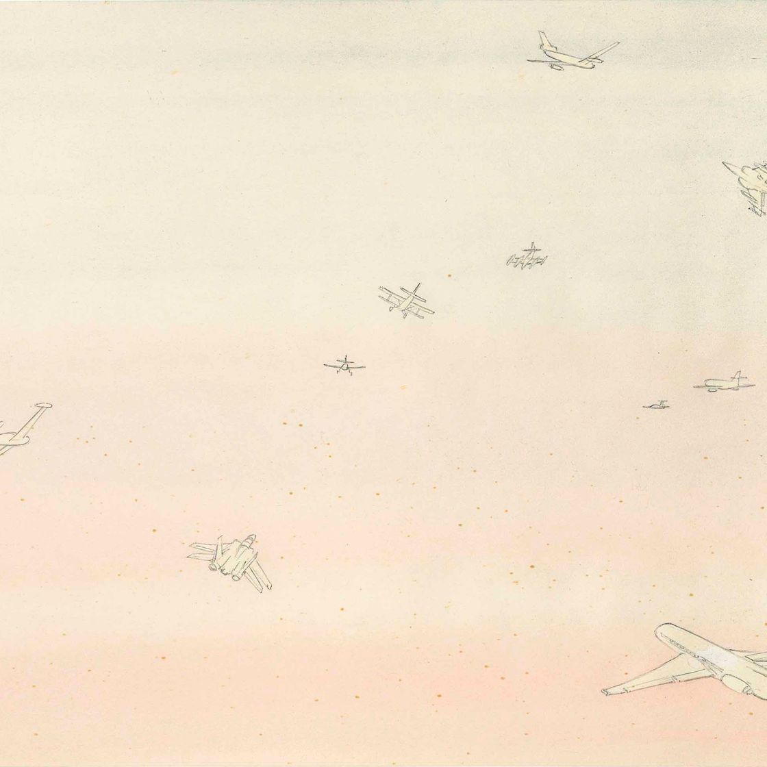 Alighiero Boetti — Cieli ad alta quota (Небо на больших высотах)