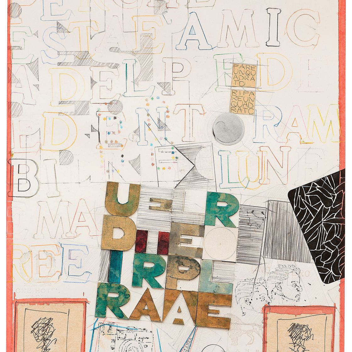 Alighiero Boetti — Судья титоло (требует условно-досрочного освобождения)