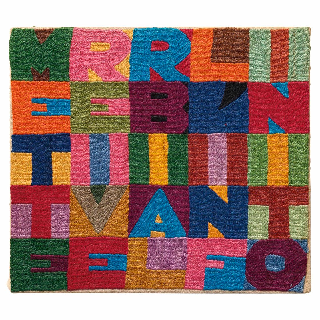 Alighiero Boetti — Пусть все будет бесконечно (поставьте глаголы в инфинитиве)