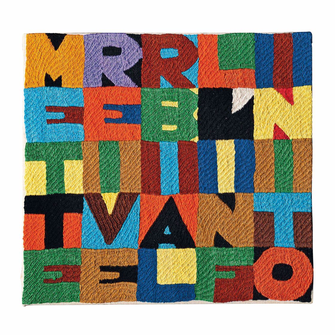 Alighiero Boetti — Здесь я говорю обо всем бесконечно
