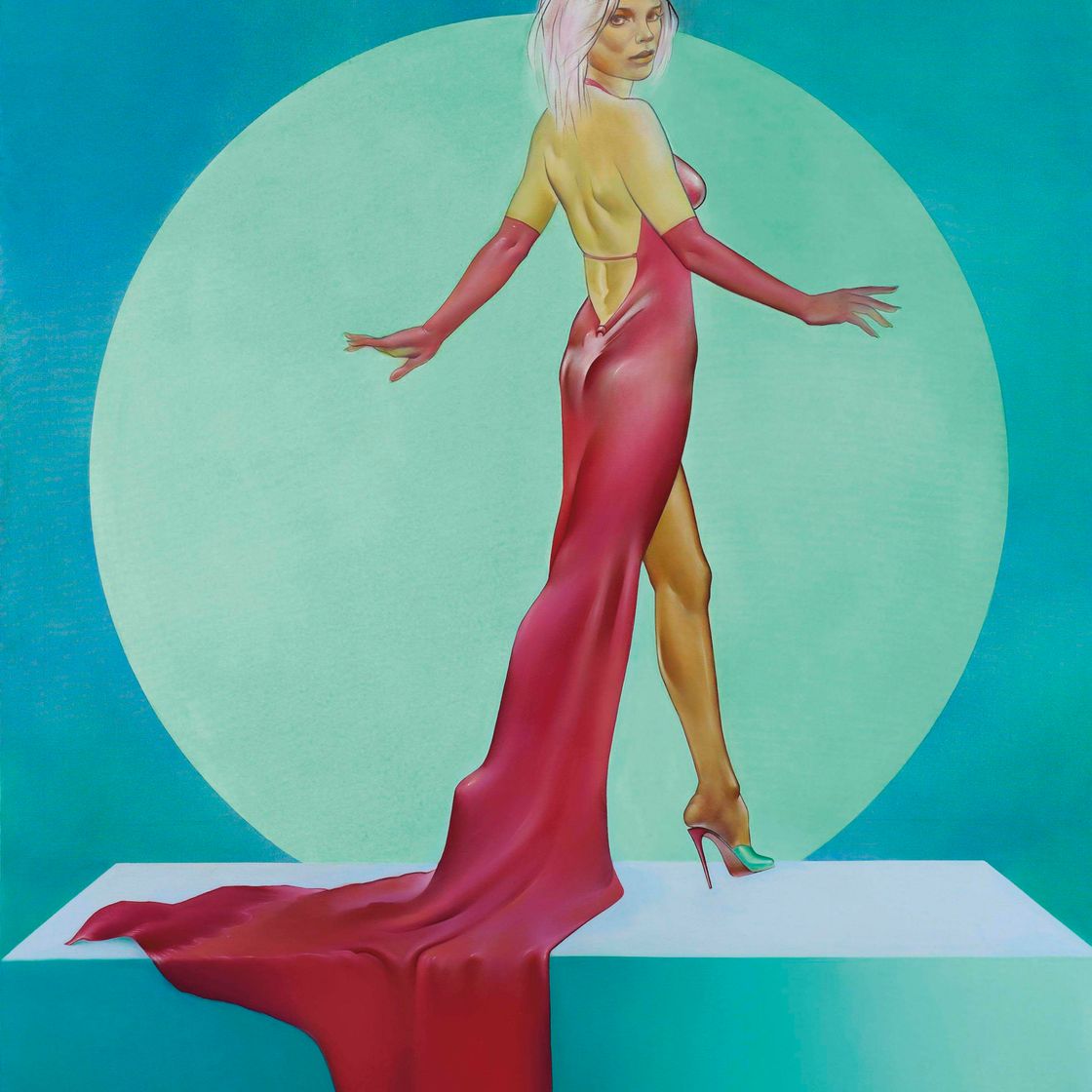 Allen Jones — Кейт в красном, 2013
