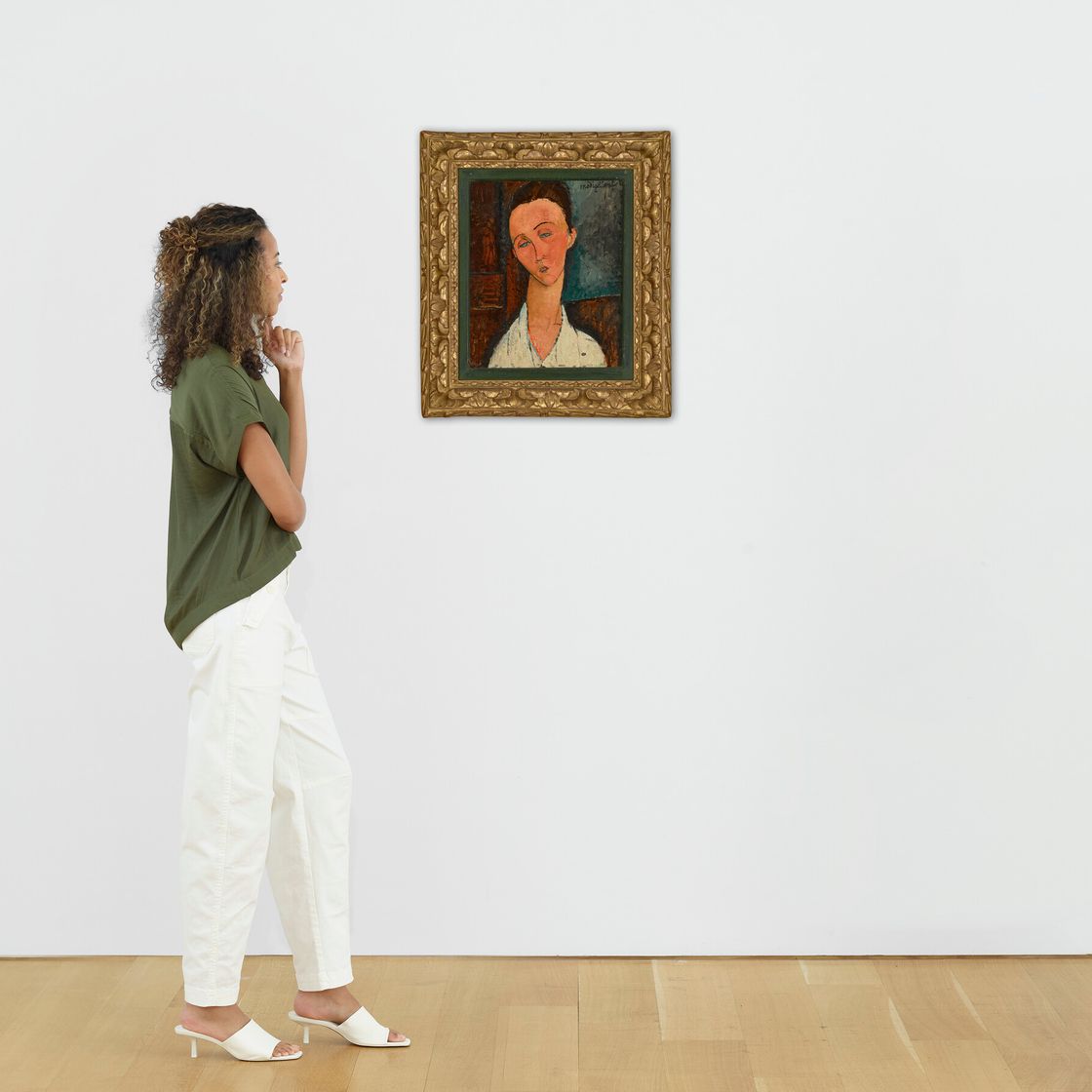 Amedeo Modigliani — Портрет Луны Чеховской, изображение 4