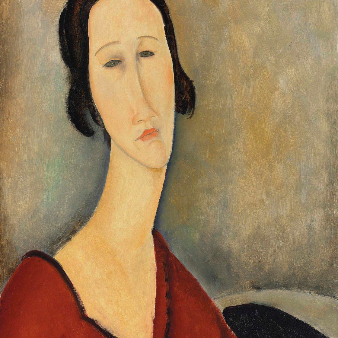 Amedeo Modigliani — Мадам Ханка Зборовска