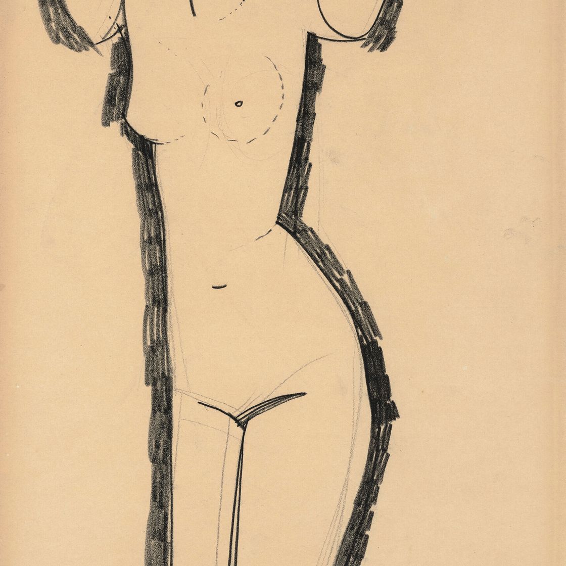 Amedeo Modigliani — Кариатида