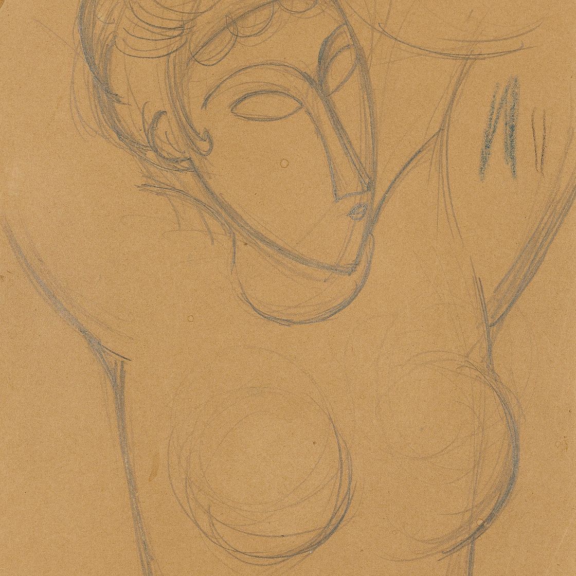 Amedeo Modigliani — Бюст кариатиды