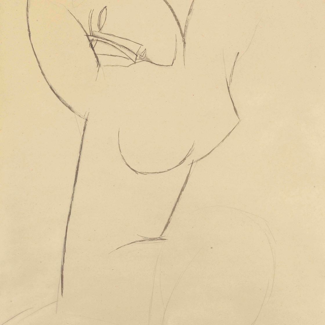 Amedeo Modigliani — Кариатида