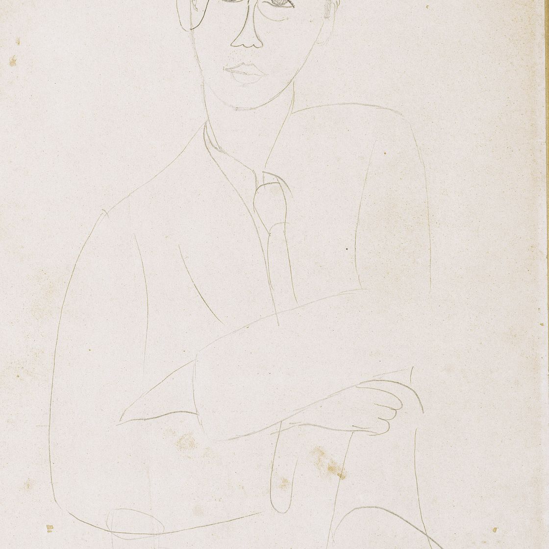 Amedeo Modigliani — Портрет Мишеля Кикойна
