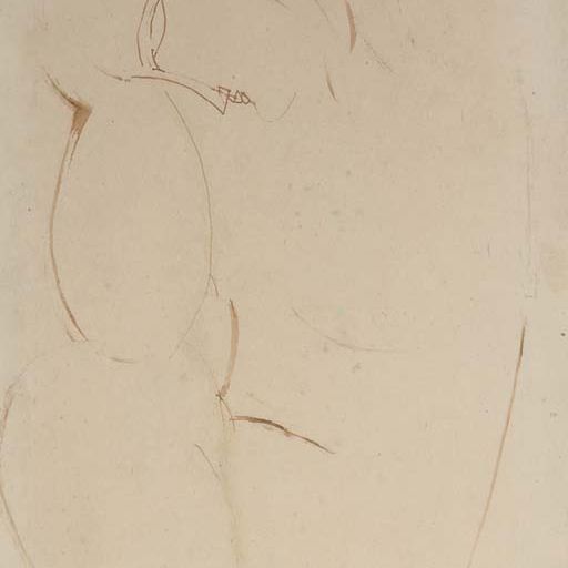 Amedeo Modigliani — Кариатида
