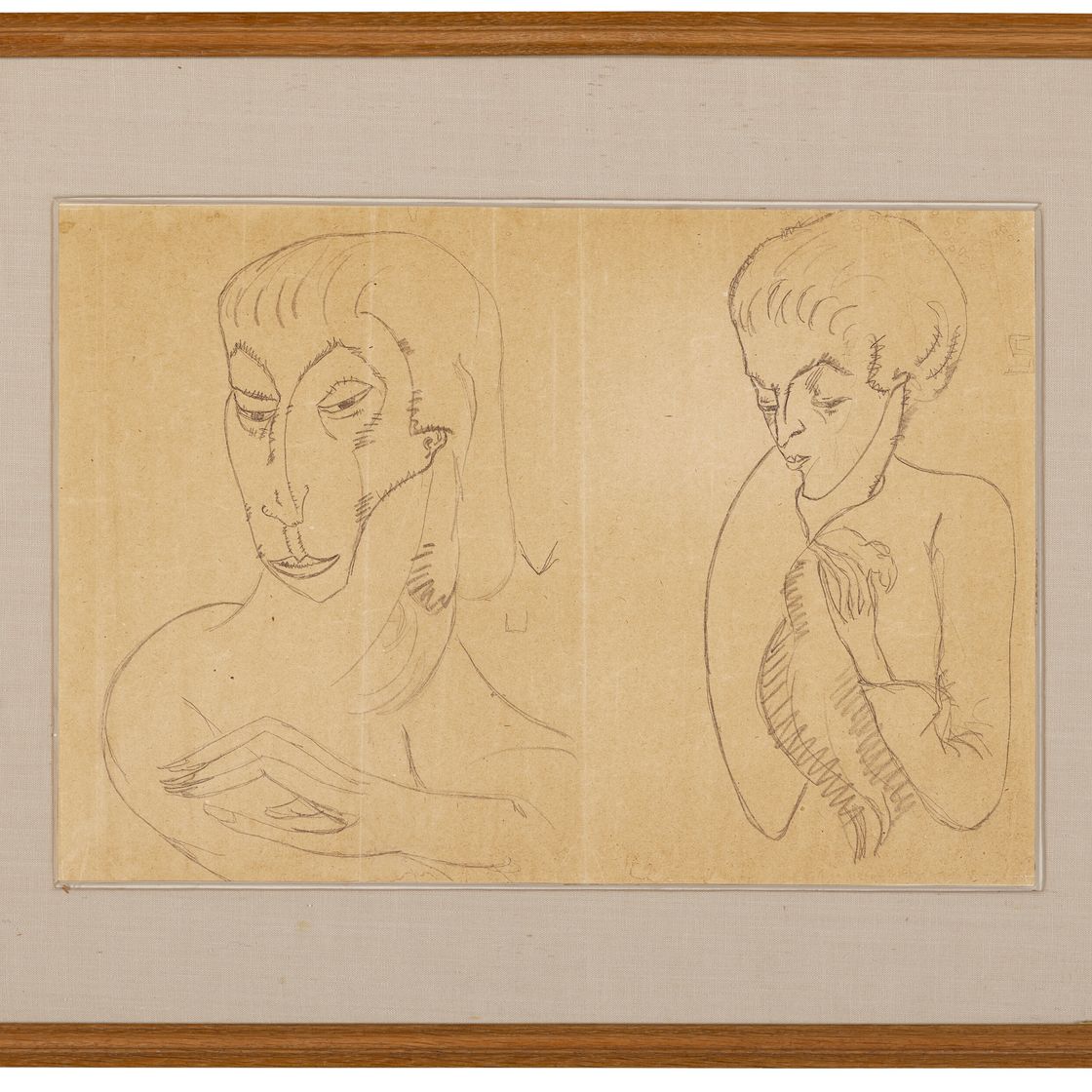 Amedeo Modigliani — Тет-а-тет, изображение 2
