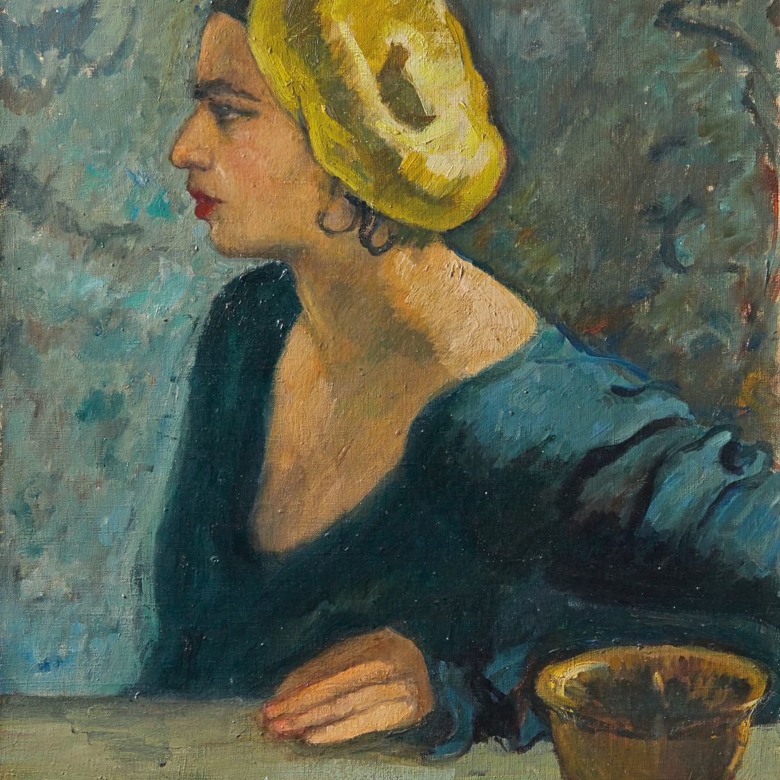 Amrita Sher-Gil — Без названия (автопортрет)