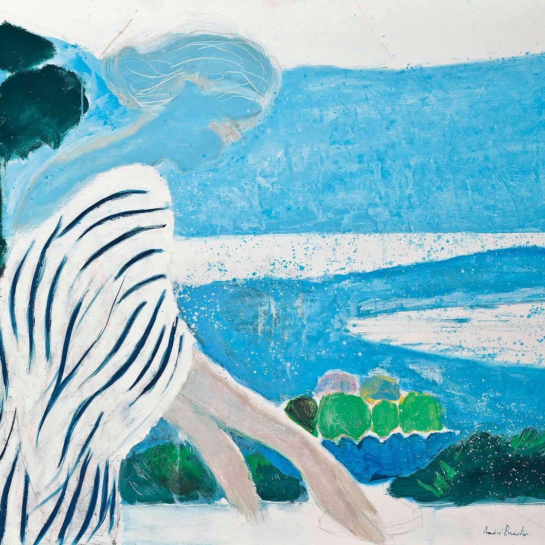 André Brasilier — Утренний морской