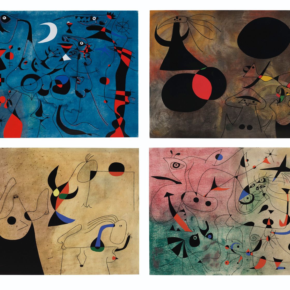 André Breton — Андре Бретон, "Созвездия", Пьер Матисс, Нью-Йорк, 1959