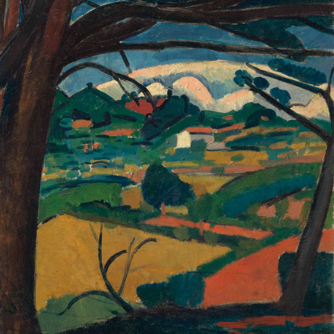 André Derain — Пейсаж в Провансе, Мартиг