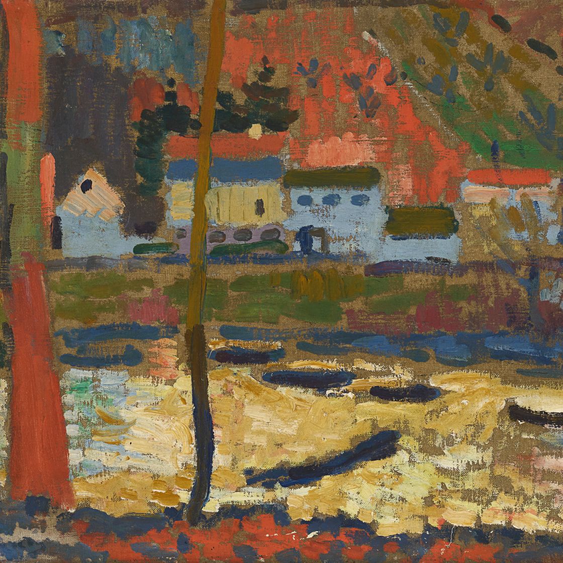 André Derain — Берега Сены в Шату, изображение 1