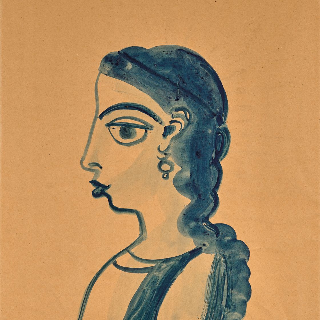 André Derain — Изящество (Профиль женщины), изображение 1
