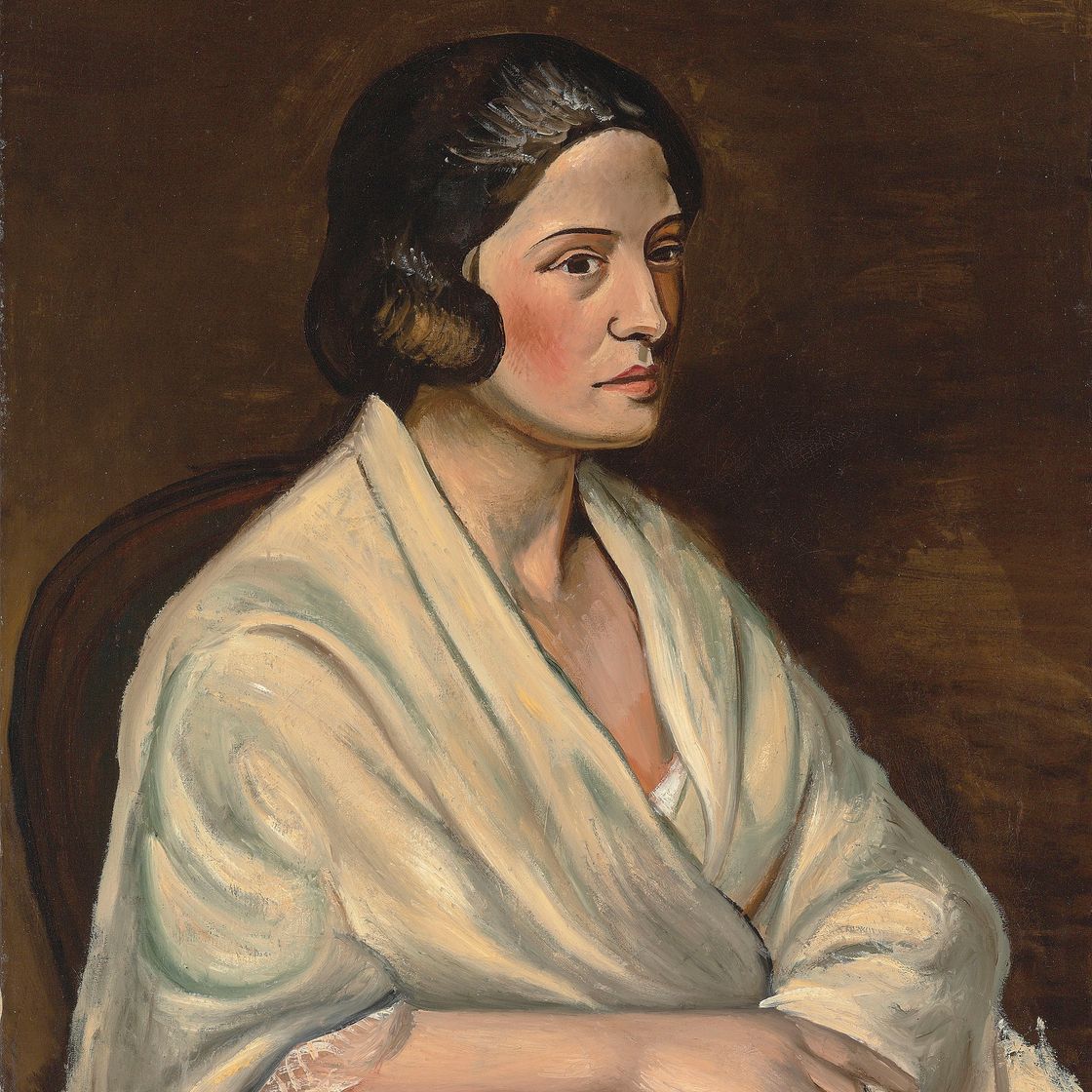 André Derain — Бюст женщины в замке