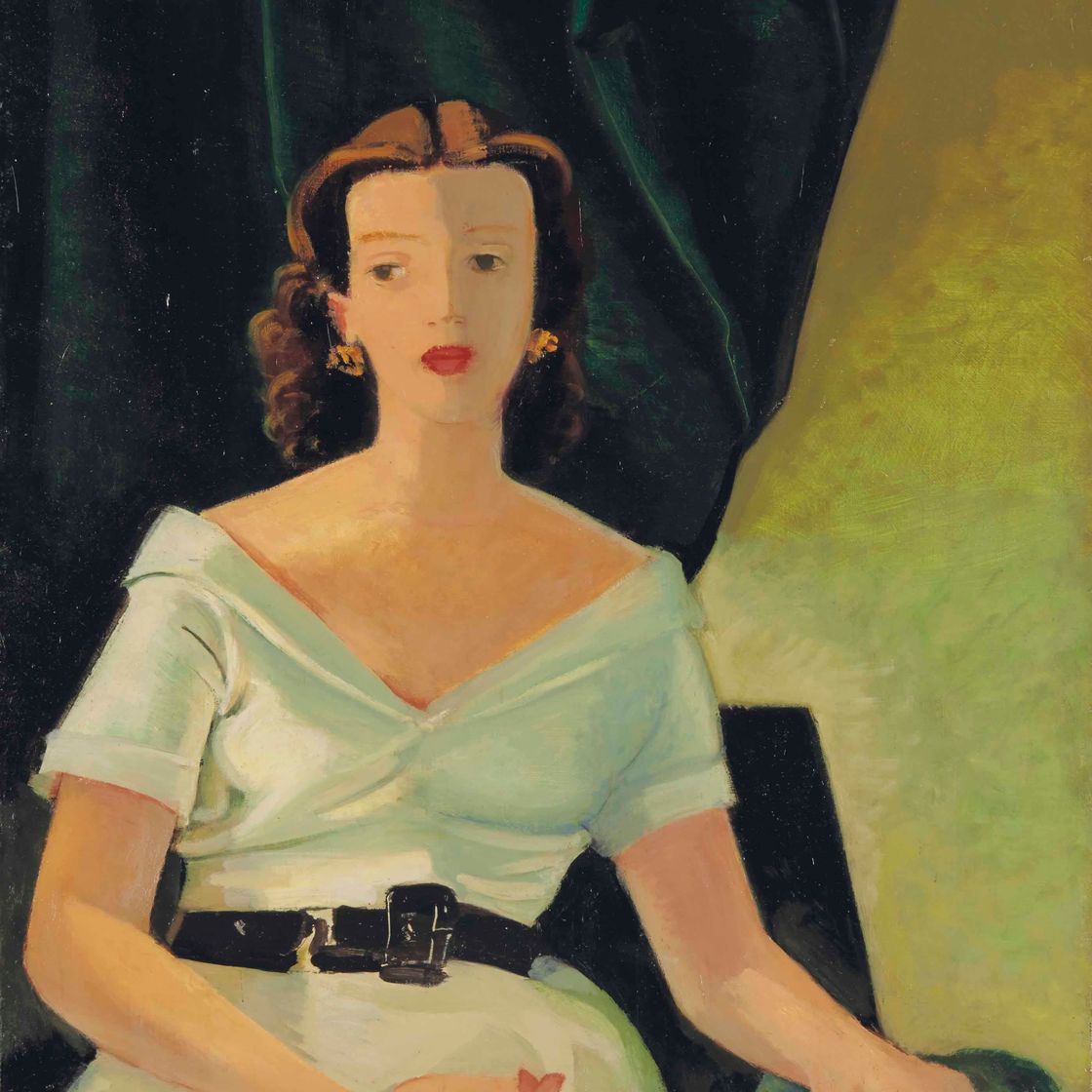 André Derain — Предварительный портрет Женевьевы Тайлад