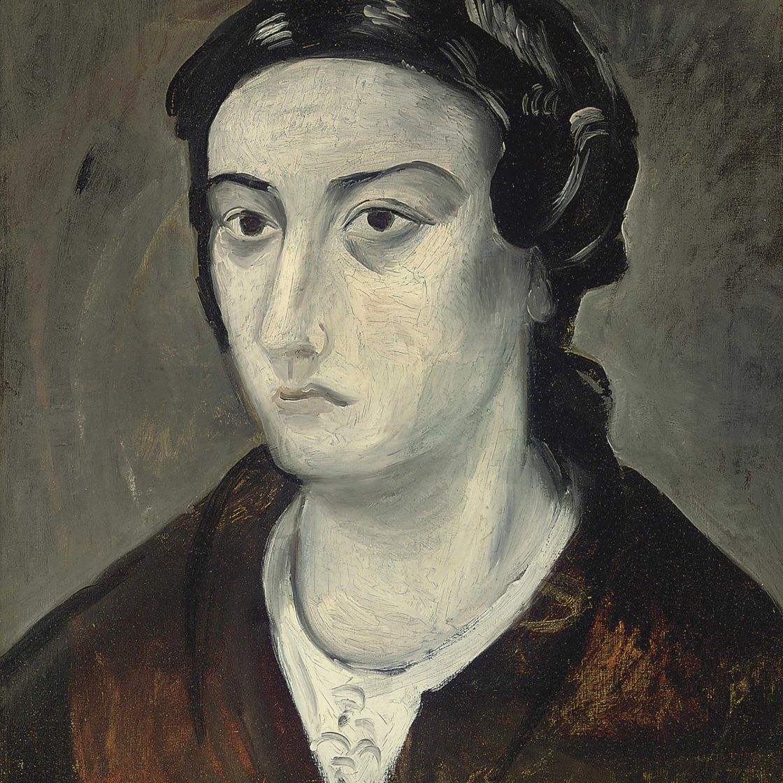 André Derain — Портрет мадам Дерен
