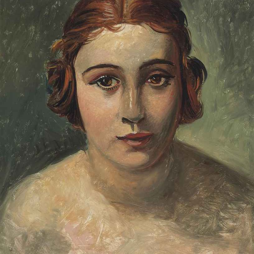 André Derain — Портрет молодой женщины