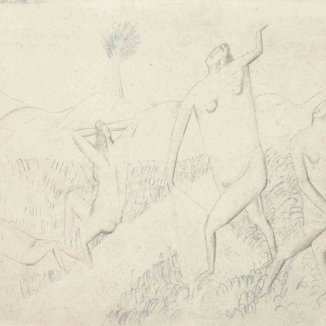 André Derain — Четыре женщины танцуют без оплаты