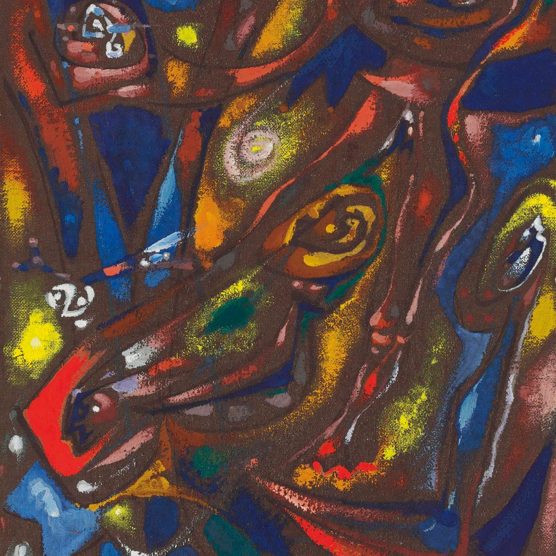 André Masson — Кометы (астральное превращение)