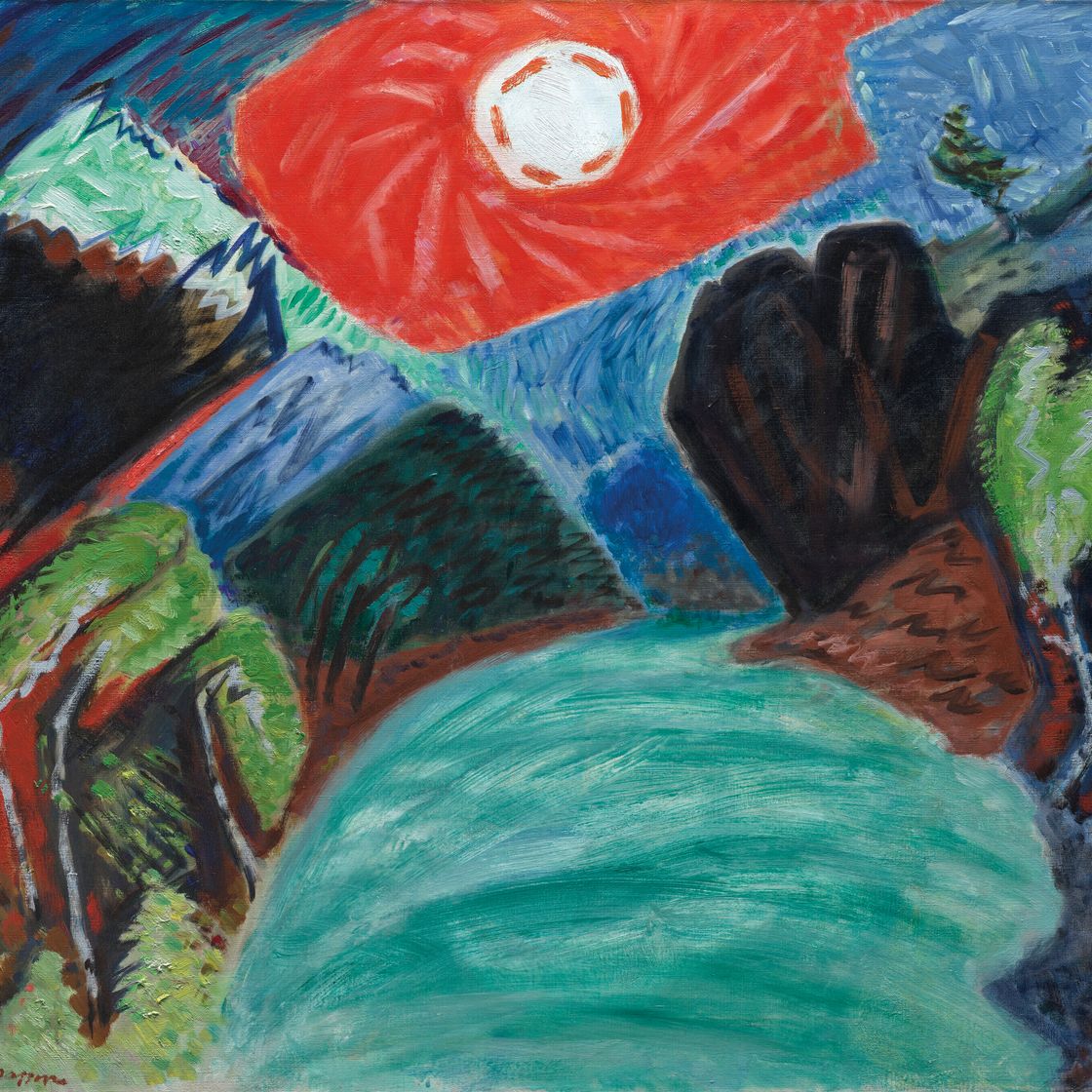 André Masson — Солей Леванта на дне реки, изображение 1