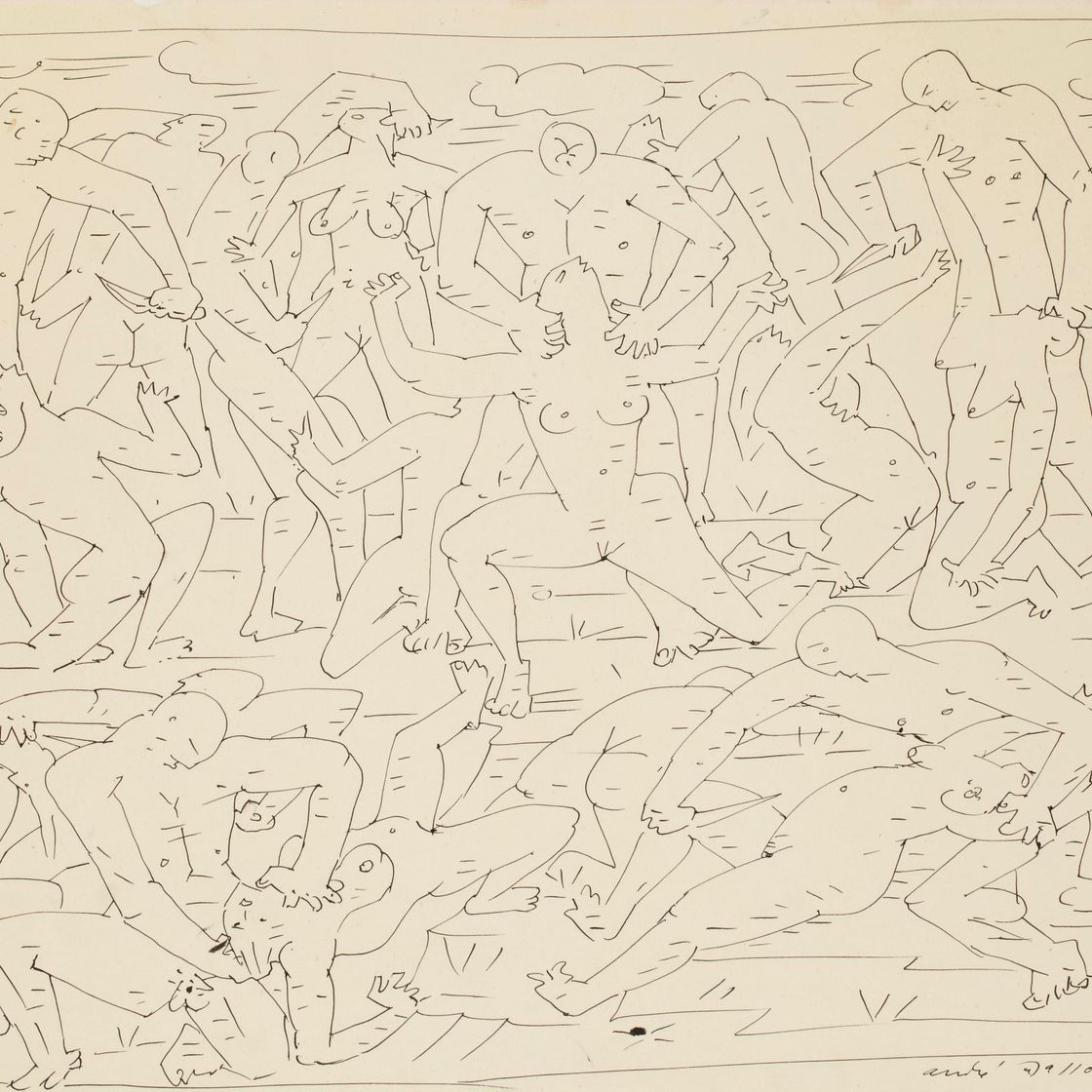 André Masson — Резня