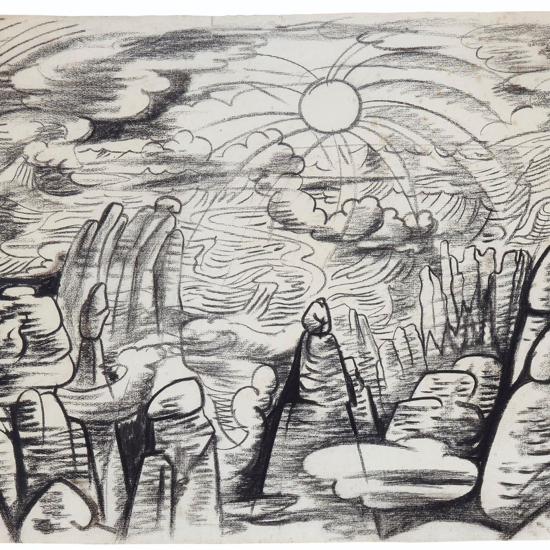 André Masson — Аубе на Монтсеррате, изображение 1