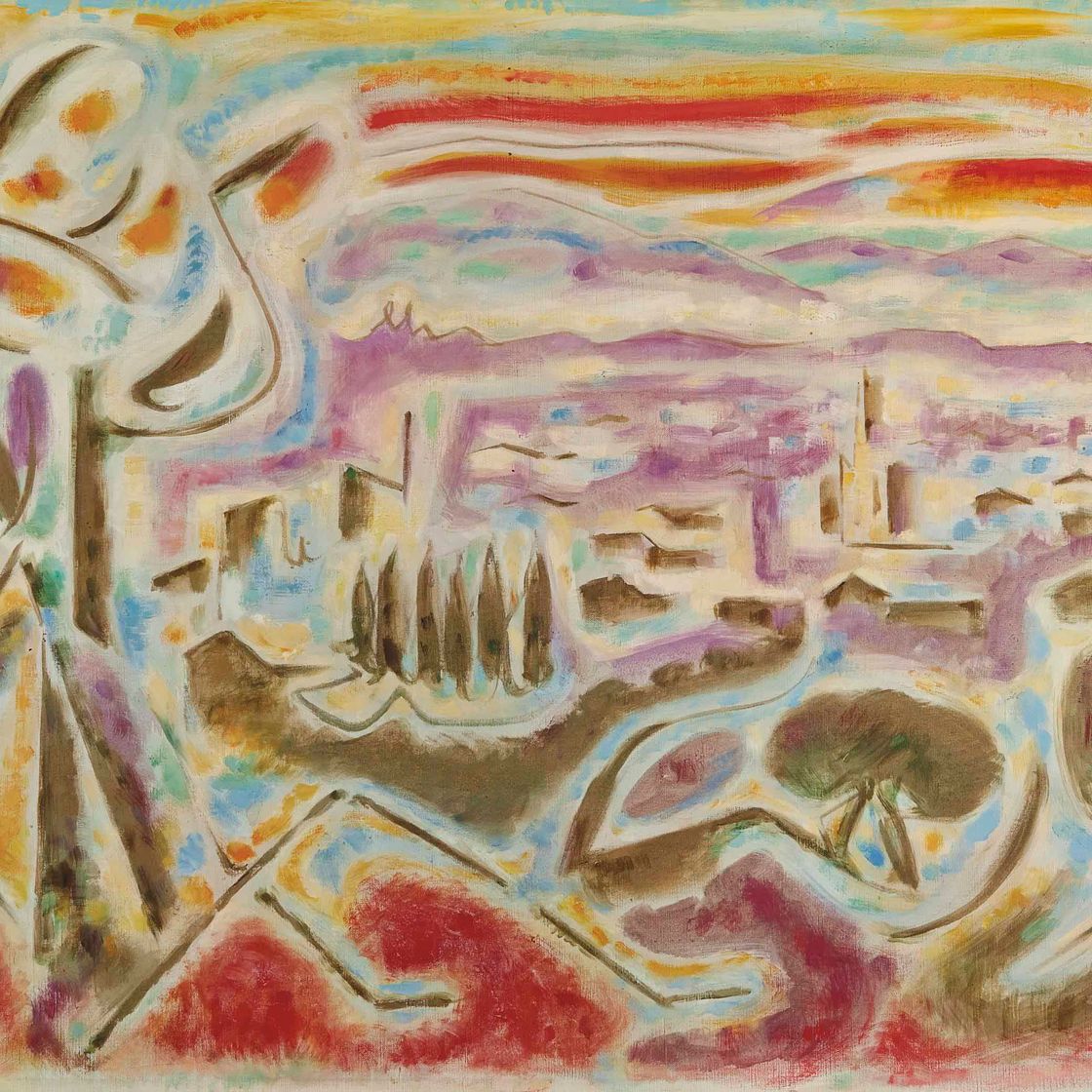 André Masson — Вю д'Экс-ан-Прованс