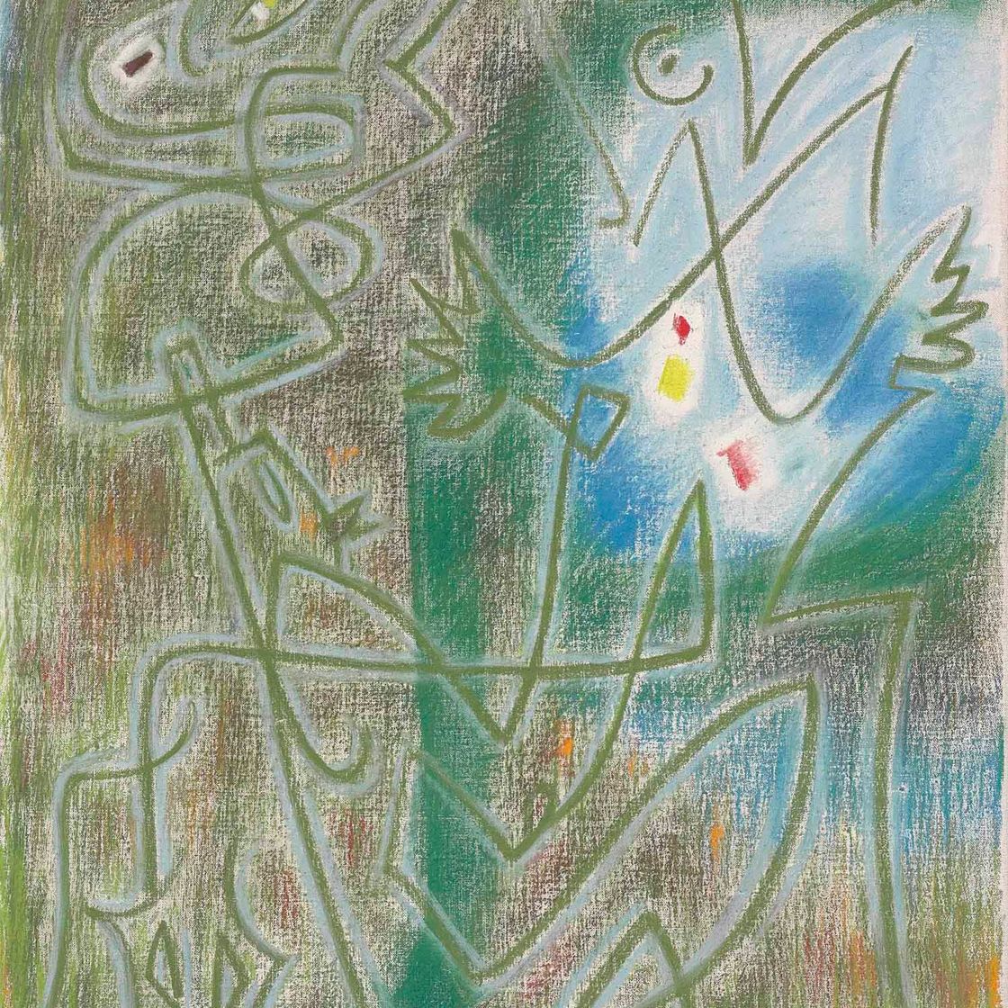 André Masson — Танец в стиле кларьер