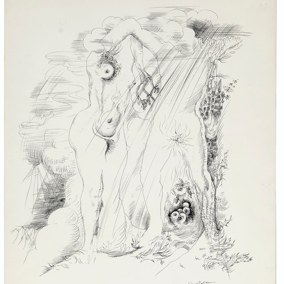 André Masson — Путь к счастью, Источник жизни, изображение 1