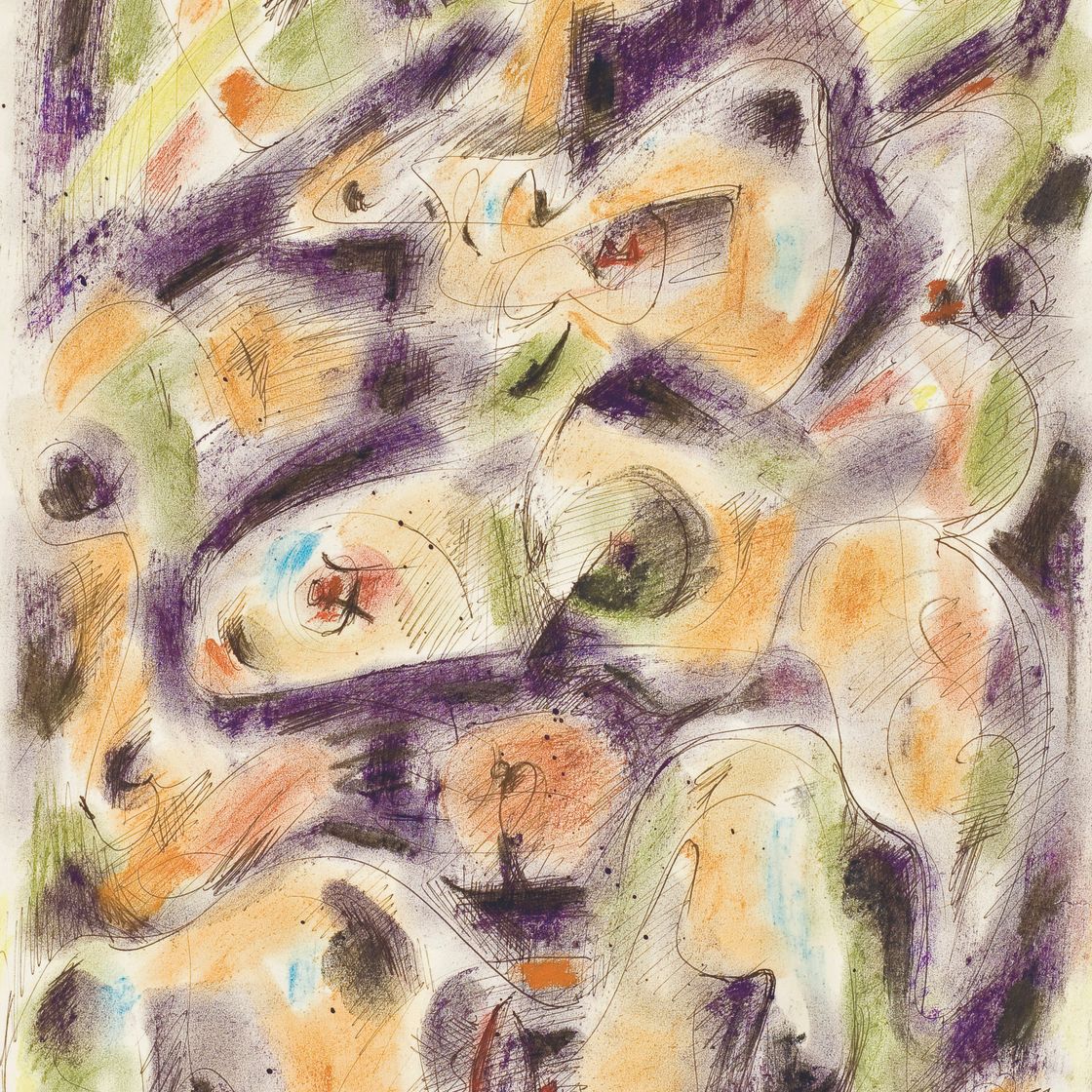 André Masson — Цветочная композиция (этюд)