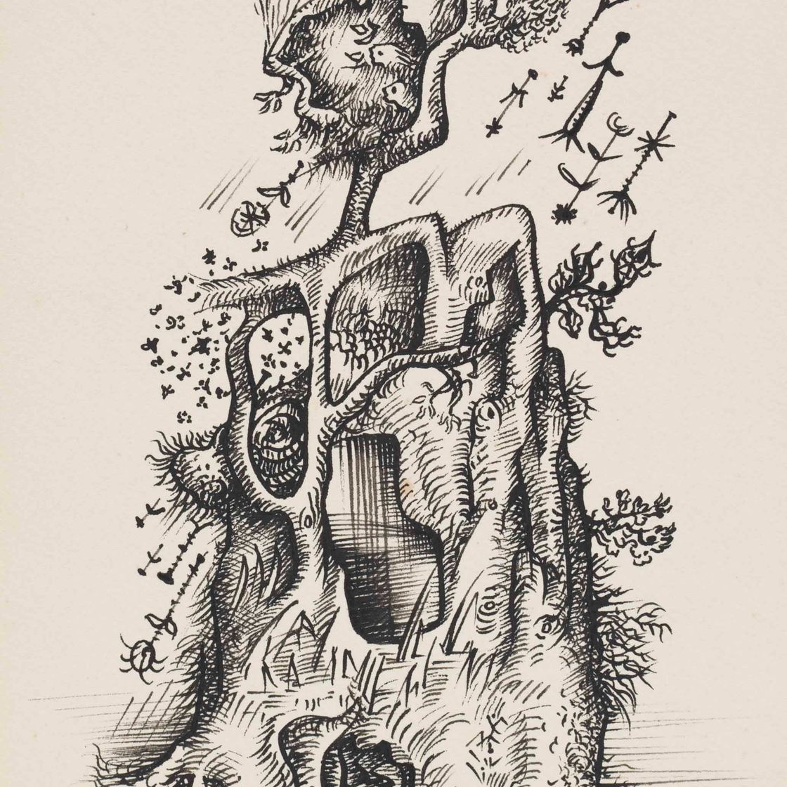 André Masson — Брокелианда